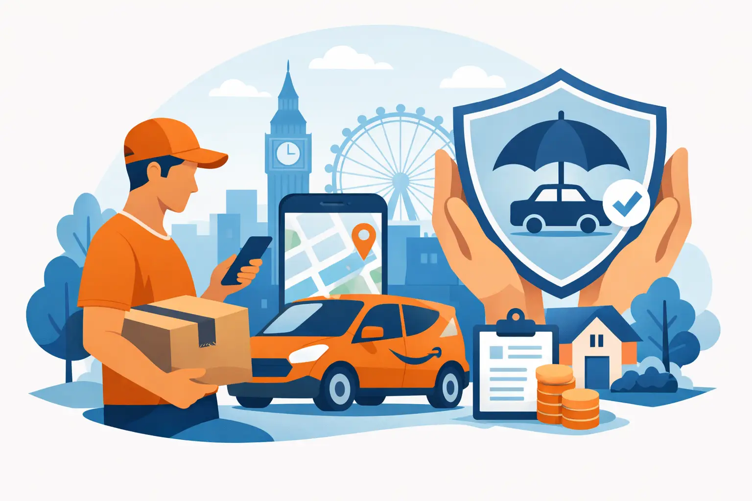 Best Insurance for Amazon Flex Drivers in the UK