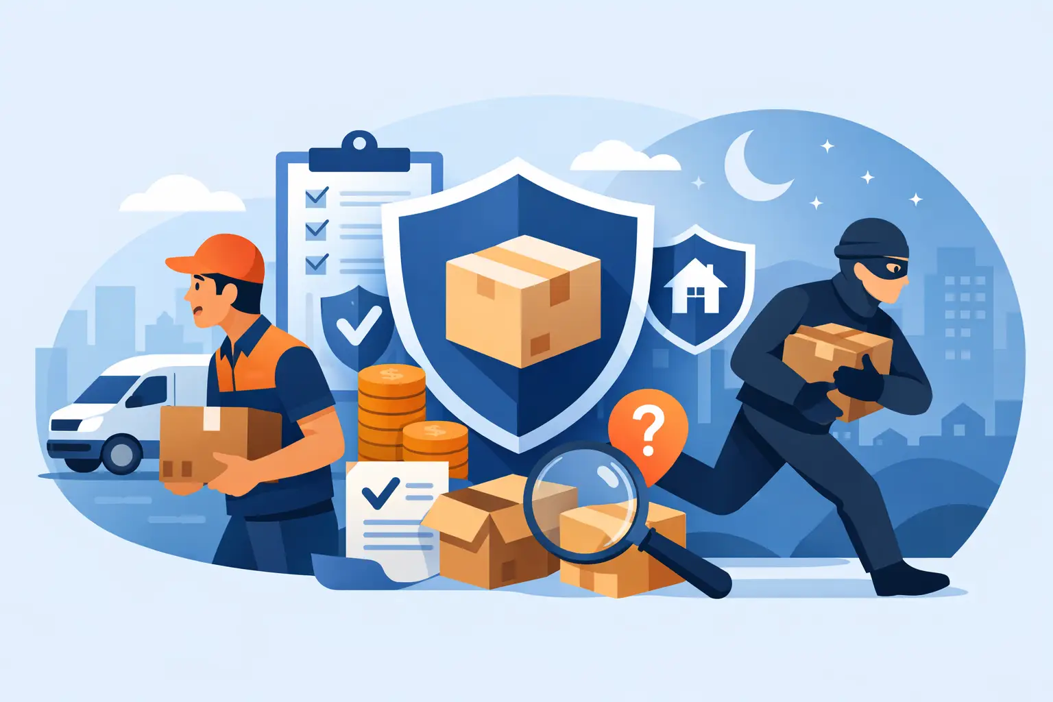 Does Courier Insurance Cover Stolen Parcels?