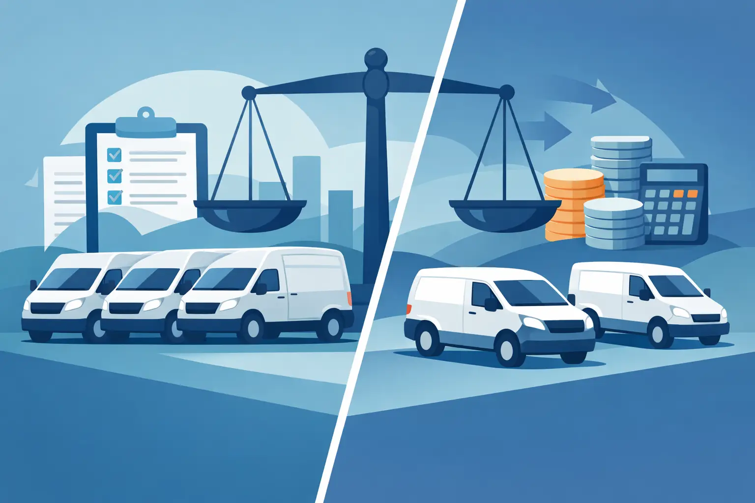 Fleet Policy or Separate Vans: Which Costs Less?